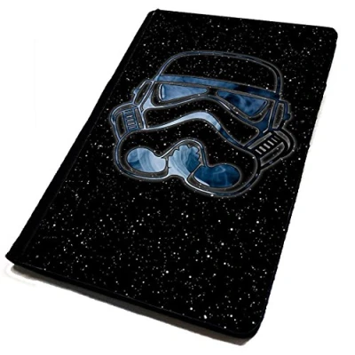 Image of WTF Passport Cover/Holder. Trooper Face White Smoke. Travel Protection.