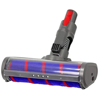 Image of SPARES2GO Soft Roller Brush Head Hard Floor Turbine Tool Compatible with Dyson V11 SV14 Vacuum Cleaner