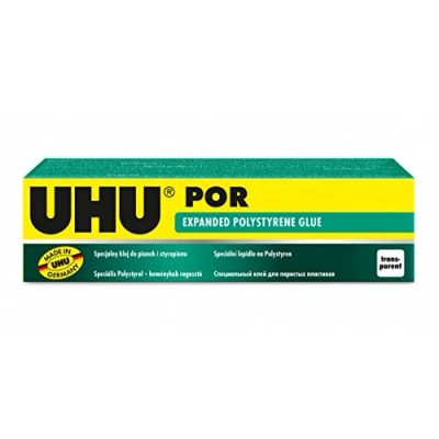 Image of UHU 3 63176 por, Quick Setting Special Adhesive for polystyrene, 50ml Tube, 50 ml