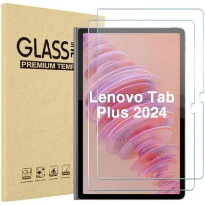 Image of ProCase 2 Pack Screen Protector for Lenovo Tab Plus 11.5 Inch 2024, Tempered Glass Film Guard 11.5&quot; 2024 Release