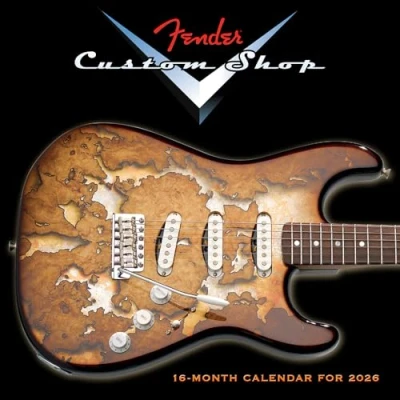 Image of Fender Custom Shop, Guitar Calendar 2026