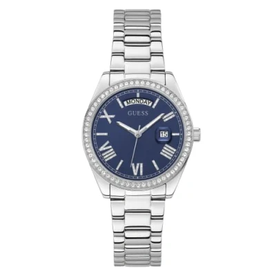 Image of GUESS Men Analog Quartz Watch with Stainless Steel Strap GW0307L1