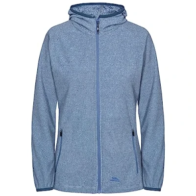 Image of Trespass Womens Hoodie Fleece Jacket Full Zip Female Walking Casual Jennings
