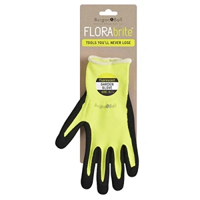 Image of Burgon &amp; Ball FloraBrite Gardening Gloves, Medium/Large, Yellow