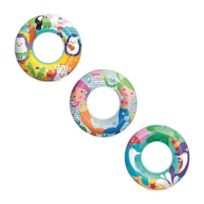 Image of Bestway 36113 Sea Adventures Swim Rings 51 cm, Multicoloured, Standard Size