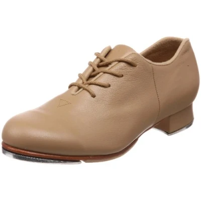 Image of Bloch Dance Unisex Adult Women&#039;s Audeo Jazz Tap, Tan, 6 UK