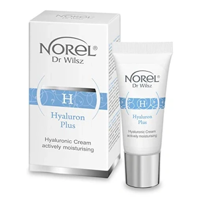 Image of Norel Hyaluron Plus Hialuronowy Krem Aktywnie Nawilżajacy dla Skóry Suchej i Normalnej 15ml