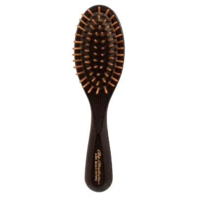 Image of Chris Christensen Dog Brush, 20 mm Oval, Wood Pin Series, Groom Like a Professional, Readl Pins, 100% Static Free, Redistribute Natural Oils into Coat, Reduces Painful Pulling, Small