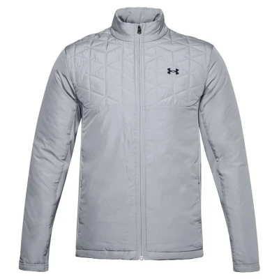 Image of Under Armour Mens ColdGear Reactor Golf Jacket Mod Grey/Black S