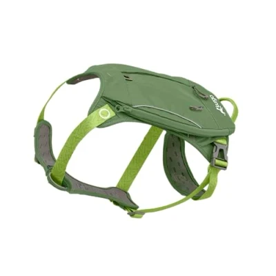 Image of Cascade DOG HARNESS BACKPACK GREEN LG