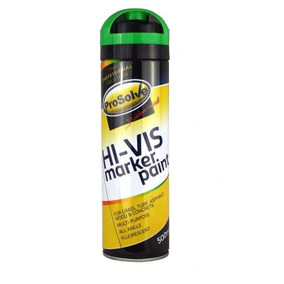 Image of ProSolve Hivis Fluorescent Green 500ml (Swivel Cap)