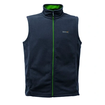 Image of Regatta Mens Tobias II Fleece Gilet Iron Black S