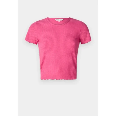 Image of ONLY Onlemma NOOS Basic Tshirt, Women&#039;s, Size: XS, Fuchsia purple