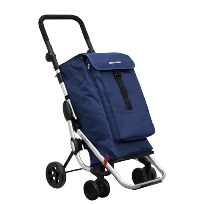 Image of Playmarket Go Up Basic Suitcase, 110 cm, 39.5 liters, Blue (Navy)