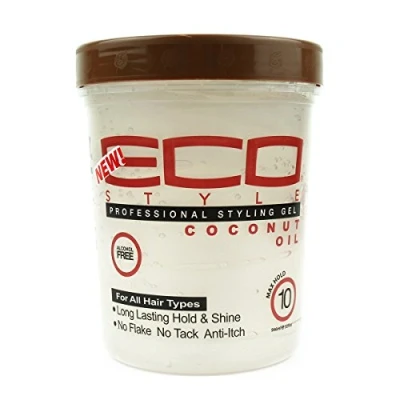 Image of Eco Style r Coconut Oil Max Hold Professional Styling Gel 946 ml