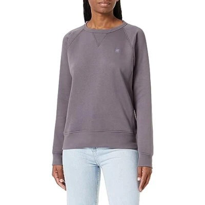 Image of G STAR RAW Women&#039;s Premium Core 2.0 Sweater Sweats, Grey (rabbit D21253 C235 G077), S