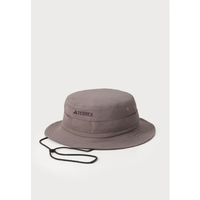 Image of Adidas Terrex Bucket Unisex Hat, Size: 7 1/8 3/8 (M/L), Charcoal/aurora black