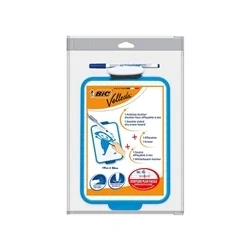 Image of Bic Velleda Drywipe Board Blue 190x260mm