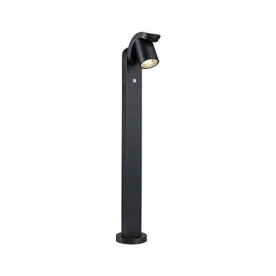 Image of Paulmann 94831 LED Bollard Light Cuff Motion Sensor IP44 782mm 3000K 10W 700lm 230V 70 Anthracite Aluminium Outdoor luminaire, 10 W