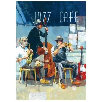Image of Birthday Card (LD FF0847) Jazz Cafe From The Galleria Range