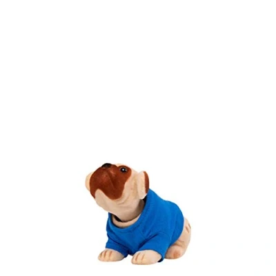 Image of FOCO Chelsea FC EPL Premier League Football Cute Nodding Dog Interior Car Bobblehead Ornament
