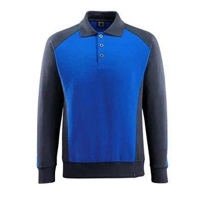 Image of Mascot Magdeburg Polo Sweatshirt Royal Blue/Dark Navy XXXL