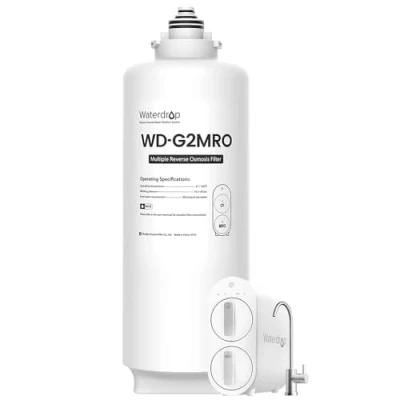 Image of Waterdrop WD G2MRO Filter, 2 Year Lifetime, Replacement for G2 B, W Reverse Osmosis System (Package May Vary)