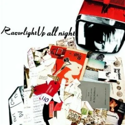 Image of Razorlight Up All Night Promo Stickered 2004 USA CD album B0003362 02