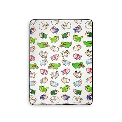 Image of Monster Hunter Poogie Fleece Throw Blanket 45 x 60 Inches