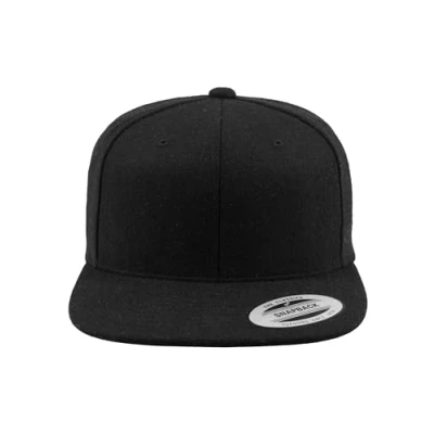 Image of Flexfit Melton Snapback Cap, Men&#039;s, Size: One Size, Darkgrey