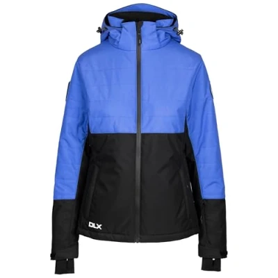 Image of DLX Womens Ski Jacket Jaclyn Women&#039;s Waterproof Jacket, Winter Skiing Outdoor Walking Coat with Hood, Ladies Windproof Snowproof Skiwear
