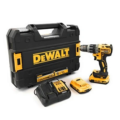 Image of Dewalt Battery Pack of 1, Yellow/Black, DCD796D2 Cordless QW 2Ah