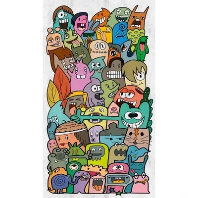 Image of Stories of Life Mural Monster Mischief 398271