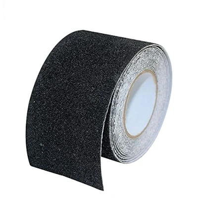Image of Anti Slip Tape 150mm x 5m Black Floor Tile Wood Stairs