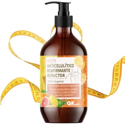 Image of Firming and Reducing Anti Cellulite Oil (250 ml). with 9 Active Ingredients of Natural Origin for Massage Essential Oils Maderotherapy