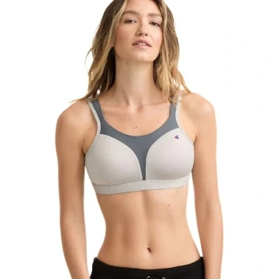 Image of Champion womens1602Bali Women&#039;s Live It Up Wirefree Sports Bra Gray 36D