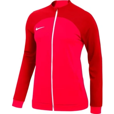 Image of NIKE DH9250 635 W NK DF ACDPR TRK JKT K Jacket Women&#039;s BRIGHT CRIMSON/UNIVERSITY RED/WHITE Size M