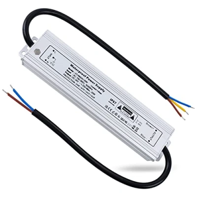 Image of REYLAX LED Driver Lighting Outdoor Transformer 24V 30W 1.25A, IP67 Waterproof Transformers, Constant Voltage Power Supply, AC to DC Low Light Adapter, for Garden Lamps and Shed