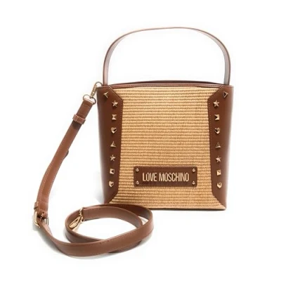 Image of Love Moschino Women Poljc4275pp0mkw110au Shoulder Bag, Camel, 25x23x9,5