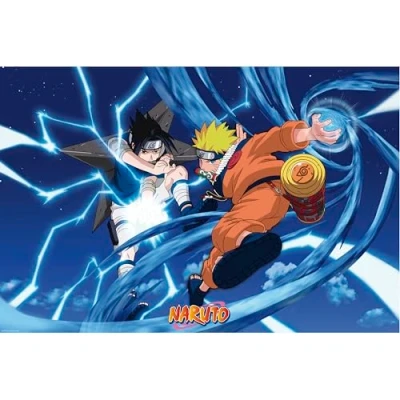Image of ABYSTYLE Naruto &amp; Sasuke 61 x 91.5cm Maxi Poster