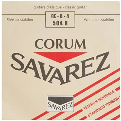 Image of Savarez strings for classic guitar single string D4w Corum Standard 504R