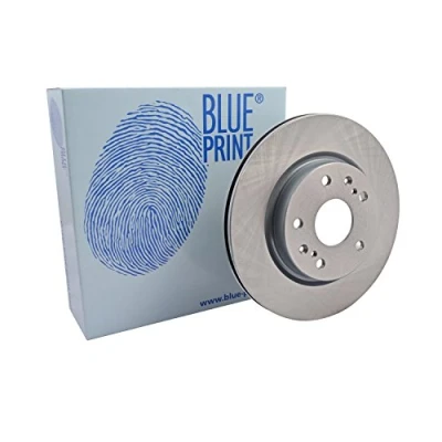Image of 5531161M00, 5531161M00000, 5531161M10, 5531161M11 Brake disc BLUE PRINT ADK84346 Front Axle 280mm 22mm 5 Hole 114mm internally vented Coated