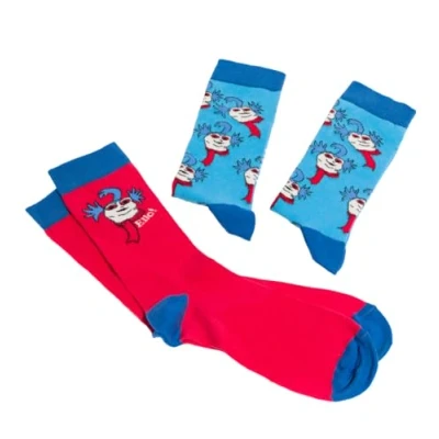 Image of TruffleShuffle Labyrinth Worm 2pk Socks