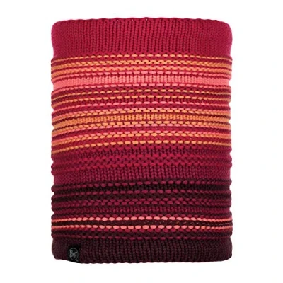 Image of Buff Unisex Knitted Neckwarmer, Neper Bright Pink, One Size UK