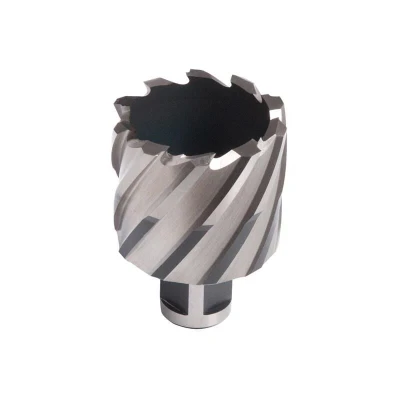 Image of Evolution Power Tools Long Series Broaching Cutter For Magnetic Drill Universal Fitting Mag Drilling Bit 25mm Length x 50 mm Diameter