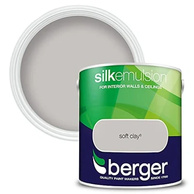 Image of Berger Silk Emulsion 2.5L Soft Clay