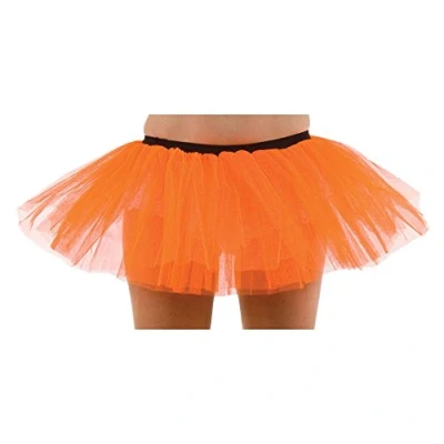 Image of Smiffy&#039;s Wicked Tutu Color: Neon Orange (Costume)