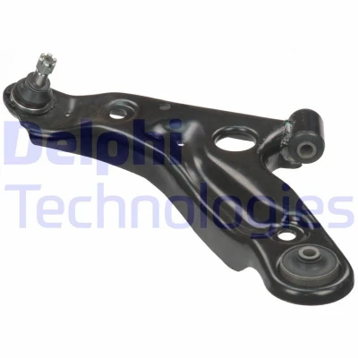 Image of 45202M68K00 Suspension Arm DELPHI TC3344 with ball joint Trailing Sheet Steel SUZUKI: Alto VII, NISSAN: Pixo