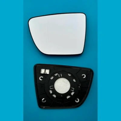Image of Door Wing Mirror Glass Fits to KIA Venga (2009 2020) Heated Base Plate Left Hand Passenger Side
