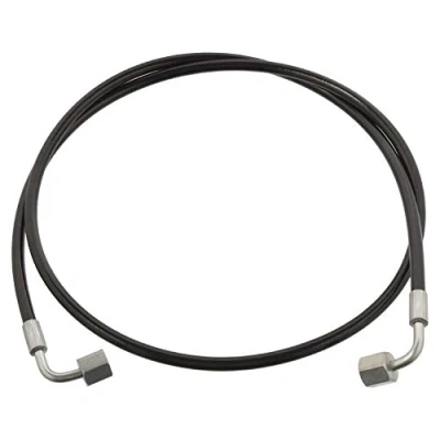 Image of 1076200, 979976 Hose Line, driver cab tilt unit FEBI BILSTEIN 107904 1440mm